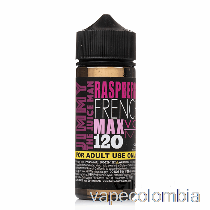 Vape Recargable Frambuesa Francesa - Jimmy The Juiceman - 120ml 0mg